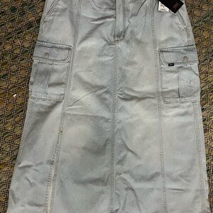 Vans Gray Maxi Skirt